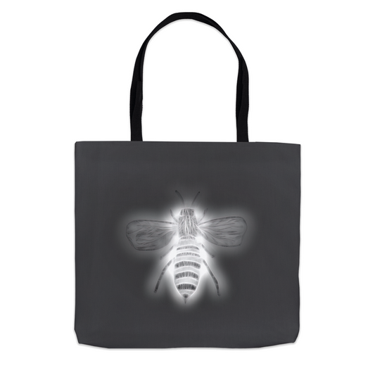 Negative Bee Tote Bag Shopping Totes bee tote bag gift for bee lover original art tote bag zero waste bag