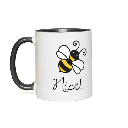 Bee Nice Mug - For co-workers, teachers and bee lovers - That Bee Place