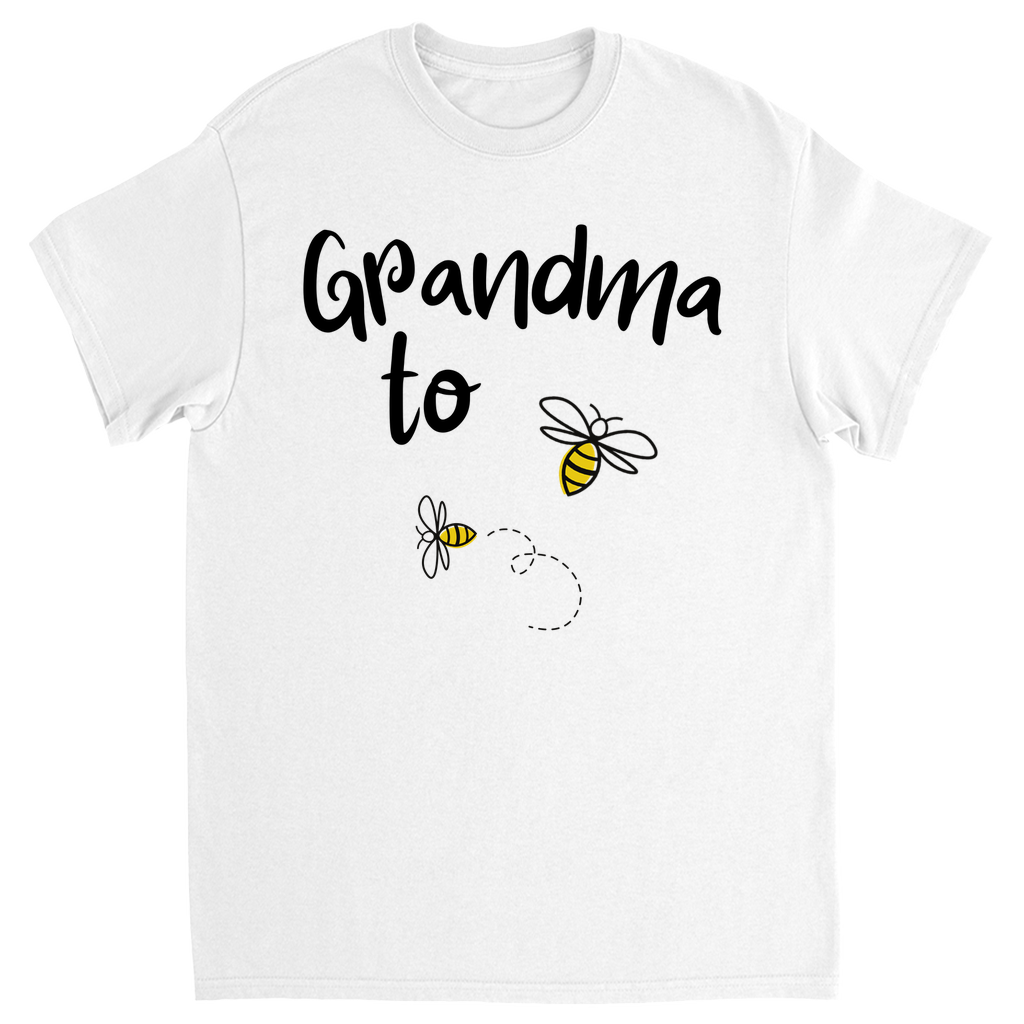 Grandma to Bee Unisex Adult T-Shirt White Shirts & Tops