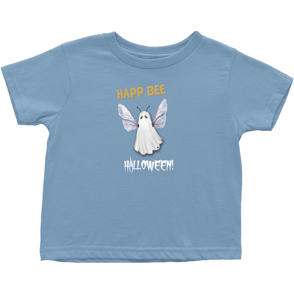 HAPPBEE GHOST Toddler T-Shirt Light Blue Baby & Toddler Tops apparel