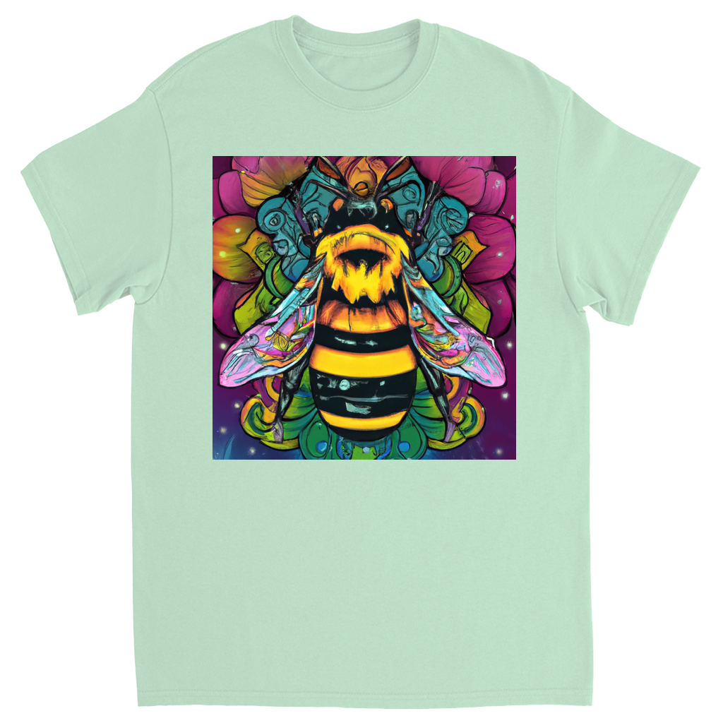 Psychic Bee Unisex Adult T-Shirt Mint Shirts & Tops apparel