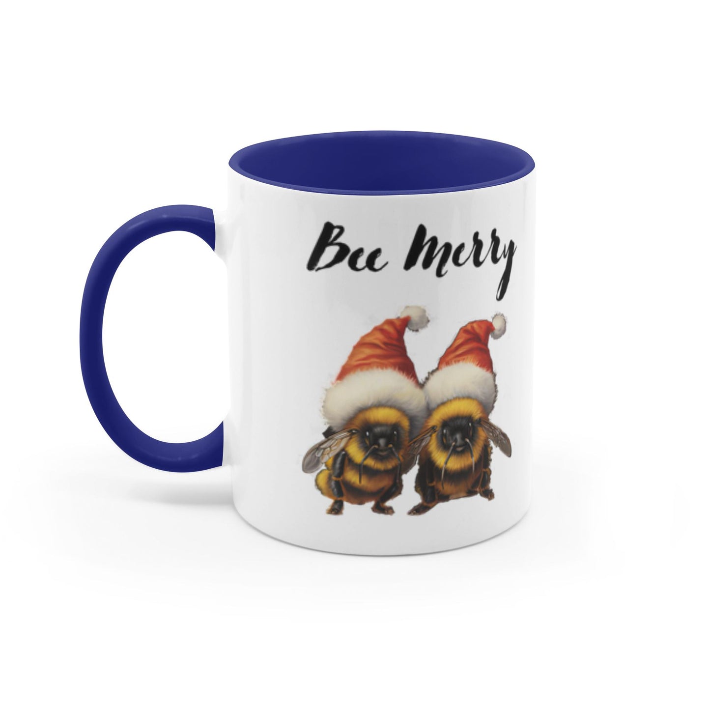 Bee Merry Accent Mug Coffee & Tea Cups gifts holiday store