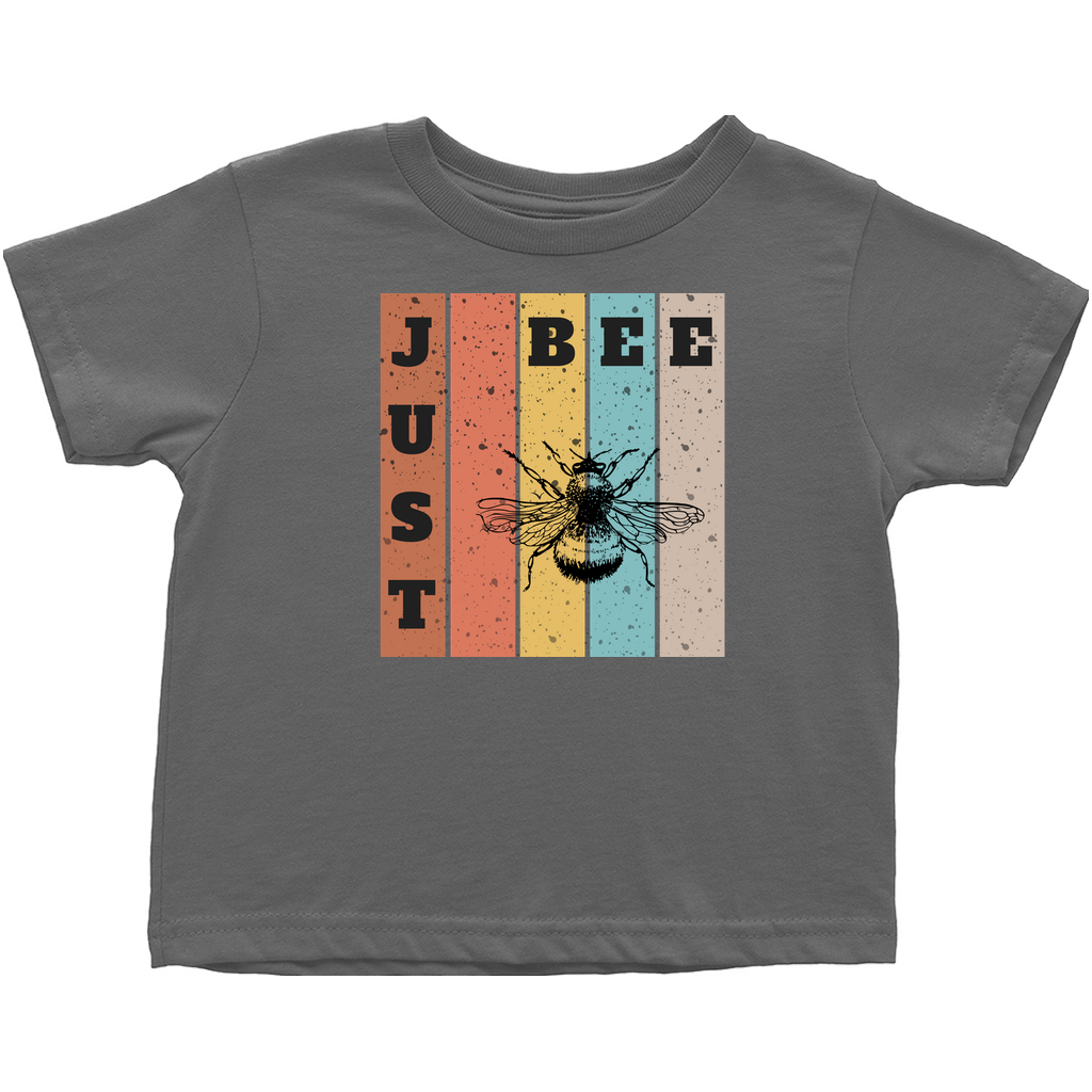 Just Bee Toddler T-Shirt Charcoal Baby & Toddler Tops apparel
