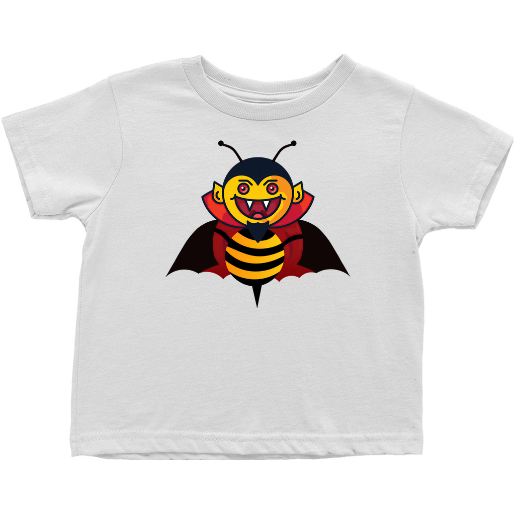 Vampiry Bee Toddler T-Shirt White Baby & Toddler Tops apparel