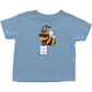 Trick or Treat Flight Toddler T-Shirt Light Blue Baby & Toddler Tops apparel halloween
