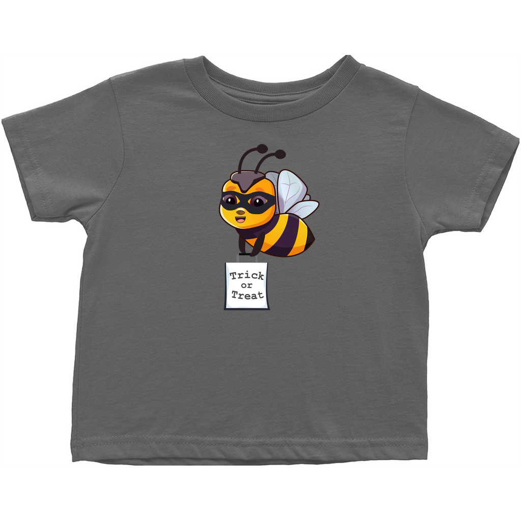 Trick or Treat Flight Toddler T-Shirt Charcoal Baby & Toddler Tops apparel halloween