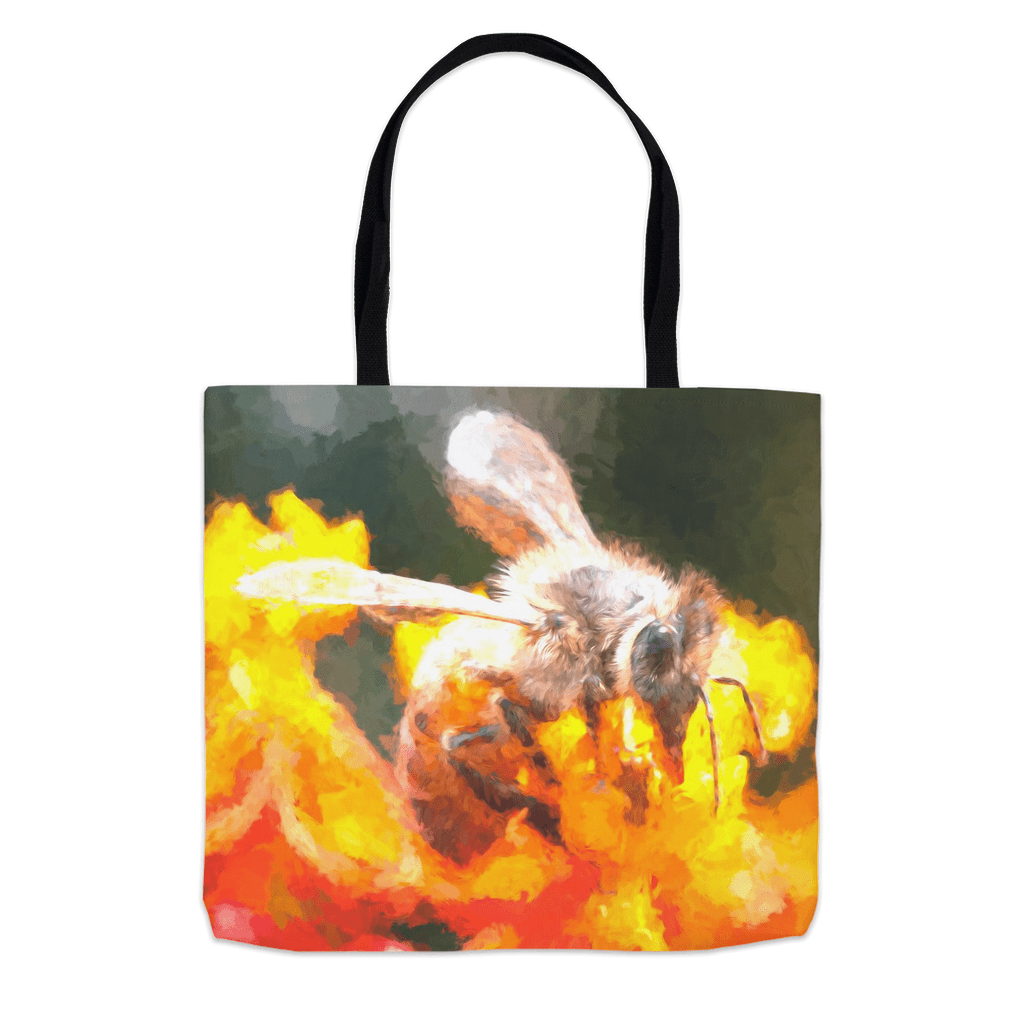 Abstract Bee Sipping Tote Bag - That Bee Place