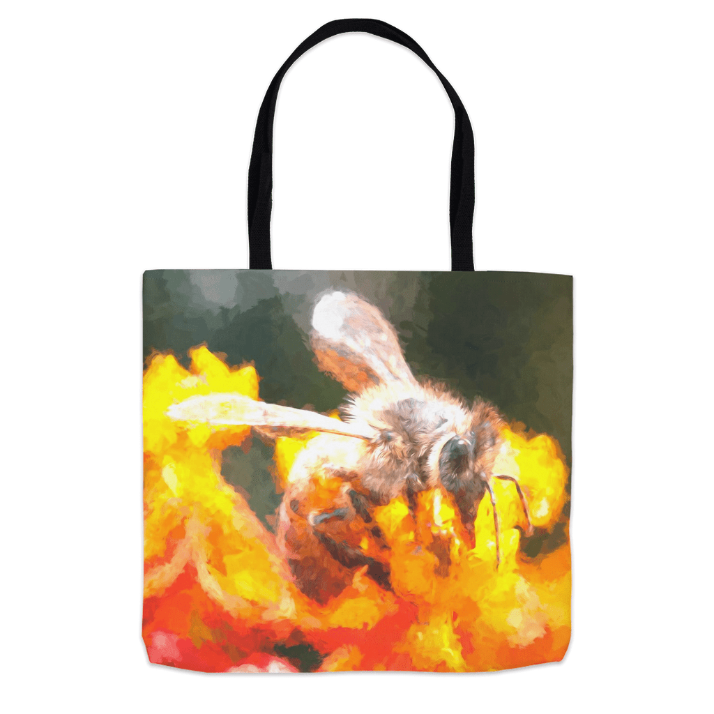 Abstract Bee Sipping Tote Bag - That Bee Place