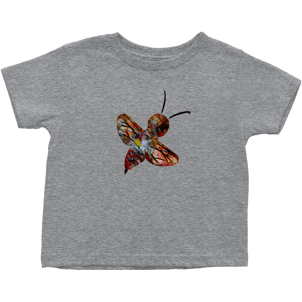 Abstract Bright Woodsy Bee Toddler T - Shirt - That Bee Place