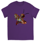 Abstract Bright Woodsy Bee Unisex Adult T - Shirt - That Bee Place