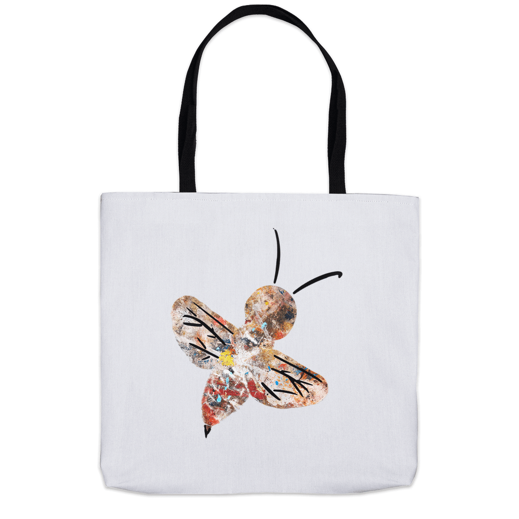 Abstract Crayon Bee Tote Bag - That Bee Place