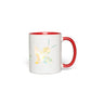 Abstract Sherbet Bee Accent Mug - That Bee Place