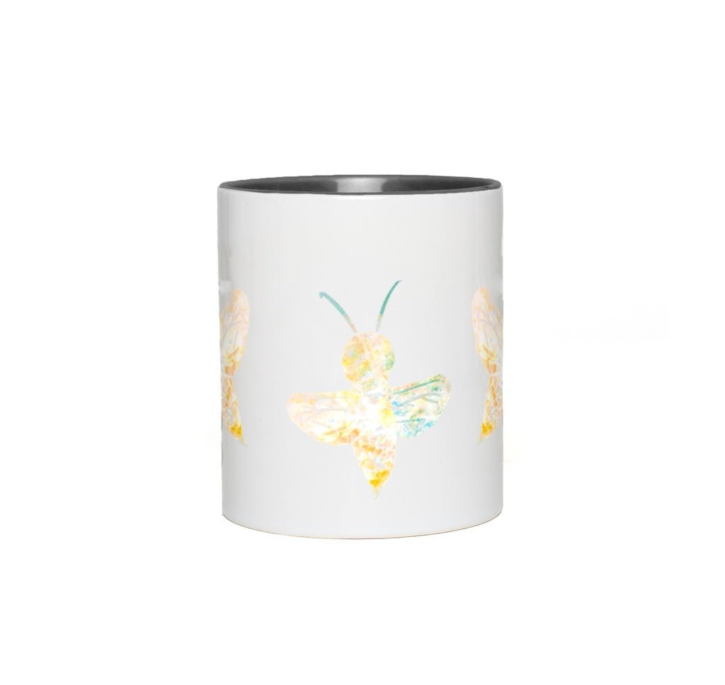 Abstract Sherbet Bee Accent Mug - That Bee Place