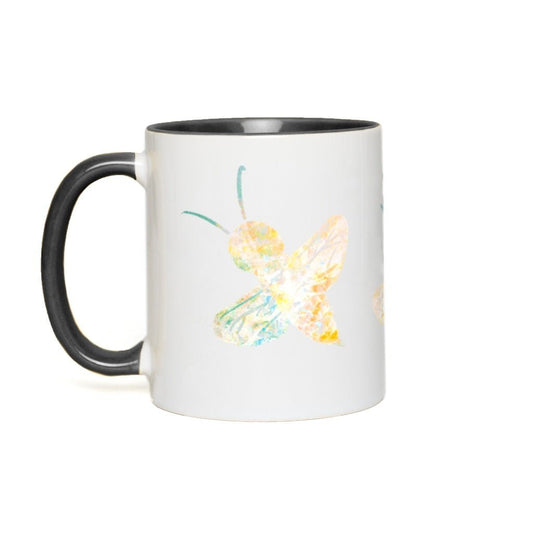 Abstract Sherbet Bee Accent Mug - That Bee Place