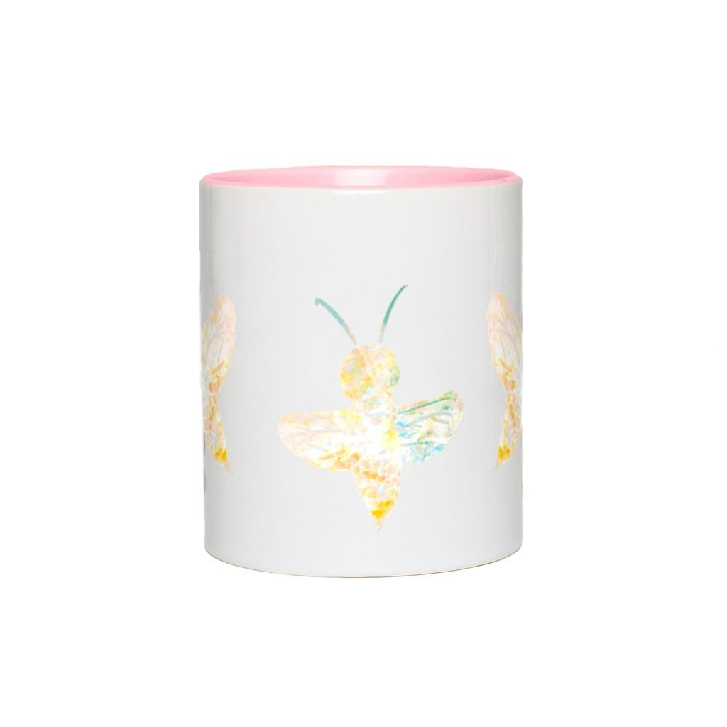 Abstract Sherbet Bee Accent Mug - That Bee Place