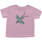 Abstract Twirly Blue Bee Toddler T-Shirt - That Bee Place