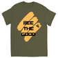 Bee the Good Unisex Adult T-Shirt Military Green Shirts & Tops
