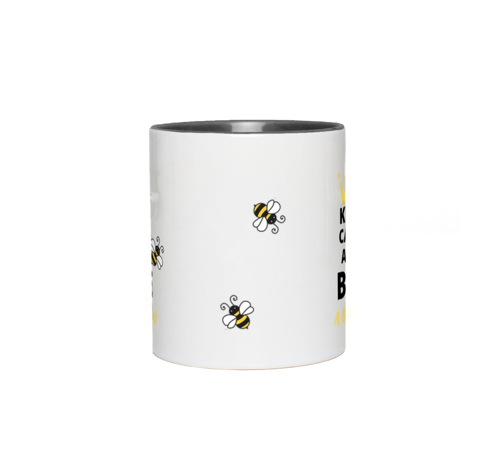Keep Calm and Bee a Queen Accent Mug Coffee & Tea Cups gifts