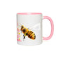 Rustic Bee Gathering Accent Mug