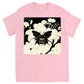 Vintage Japanese Woodcut Bee Unisex Adult T-Shirt Light Pink Shirts & Tops apparel Vintage Japanese Woodcut Bee