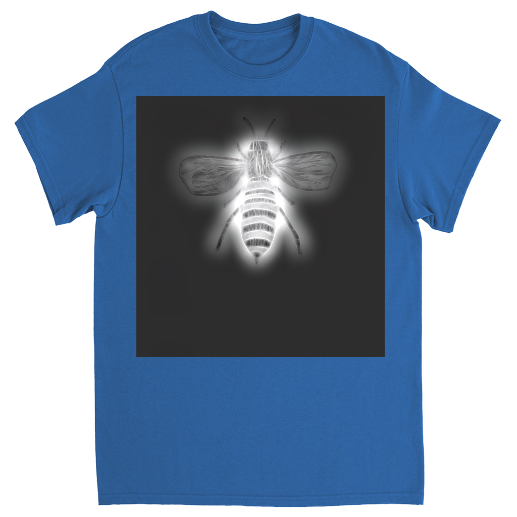 Negative Bee Unisex Adult T-Shirt Royal Shirts & Tops apparel