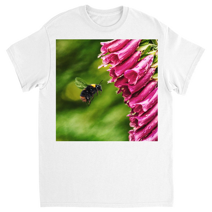 Bees & Bells Unisex Adult T-Shirt White Shirts & Tops apparel