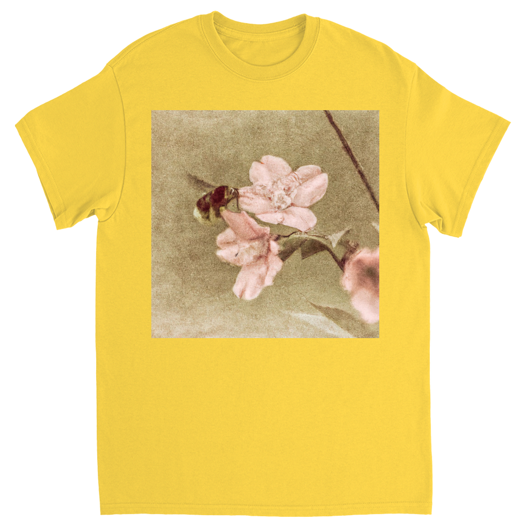 Before Dawn Bee Unisex Adult T-Shirt Daisy Shirts & Tops apparel Before Dawn Bee