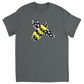 Graphic Bee Unisex Adult T-Shirt Charcoal Shirts & Tops