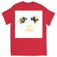 Rustic Bee Mine Unisex Adult T-Shirt Red Shirts & Tops