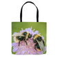 Nice To Meet You Bees Tote Bag 16x16 inch Shopping Totes bee tote bag gift for bee lover gifts original art tote bag totes zero waste bag