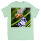 Delicate Job Bee Unisex Adult T-Shirt Mint Shirts & Tops apparel