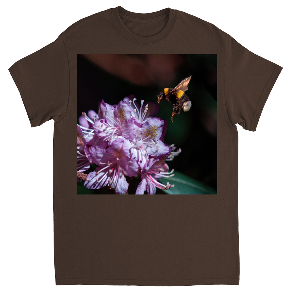 Violet Landing Unisex Adult T-Shirt Dark Chocolate Shirts & Tops apparel