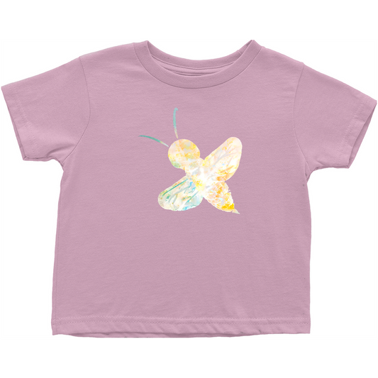 Abstract Sherbet Bee Toddler T-Shirt Pink Baby & Toddler Tops apparel