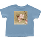 Before Dawn Bee Toddler T-Shirt Light Blue Baby & Toddler Tops apparel Before Dawn Bee