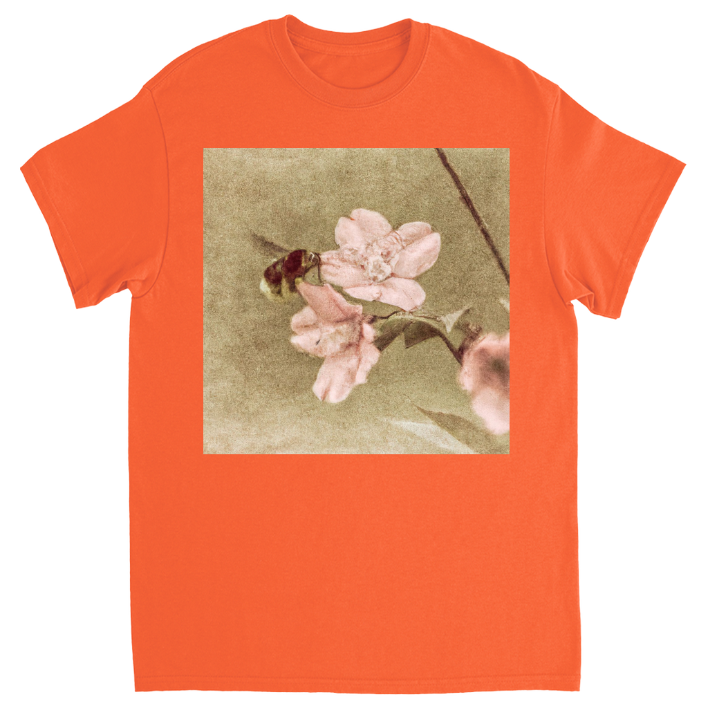 Before Dawn Bee Unisex Adult T-Shirt Orange Shirts & Tops apparel Before Dawn Bee