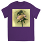 Paper Mache Bee 5 Unisex Adult T-Shirt Purple Shirts & Tops apparel Paper Mache Bee 5
