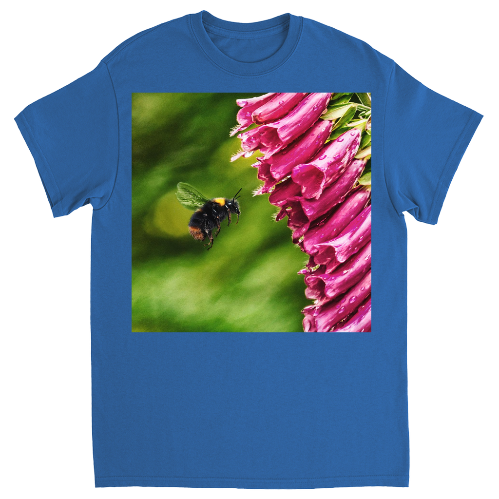 Bees & Bells Unisex Adult T-Shirt Royal Shirts & Tops apparel