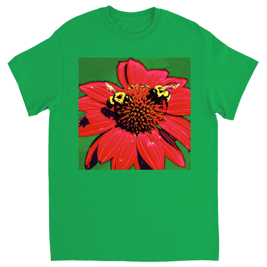 Red Sun Bee T-Shirt Irish Green Shirts & Tops apparel