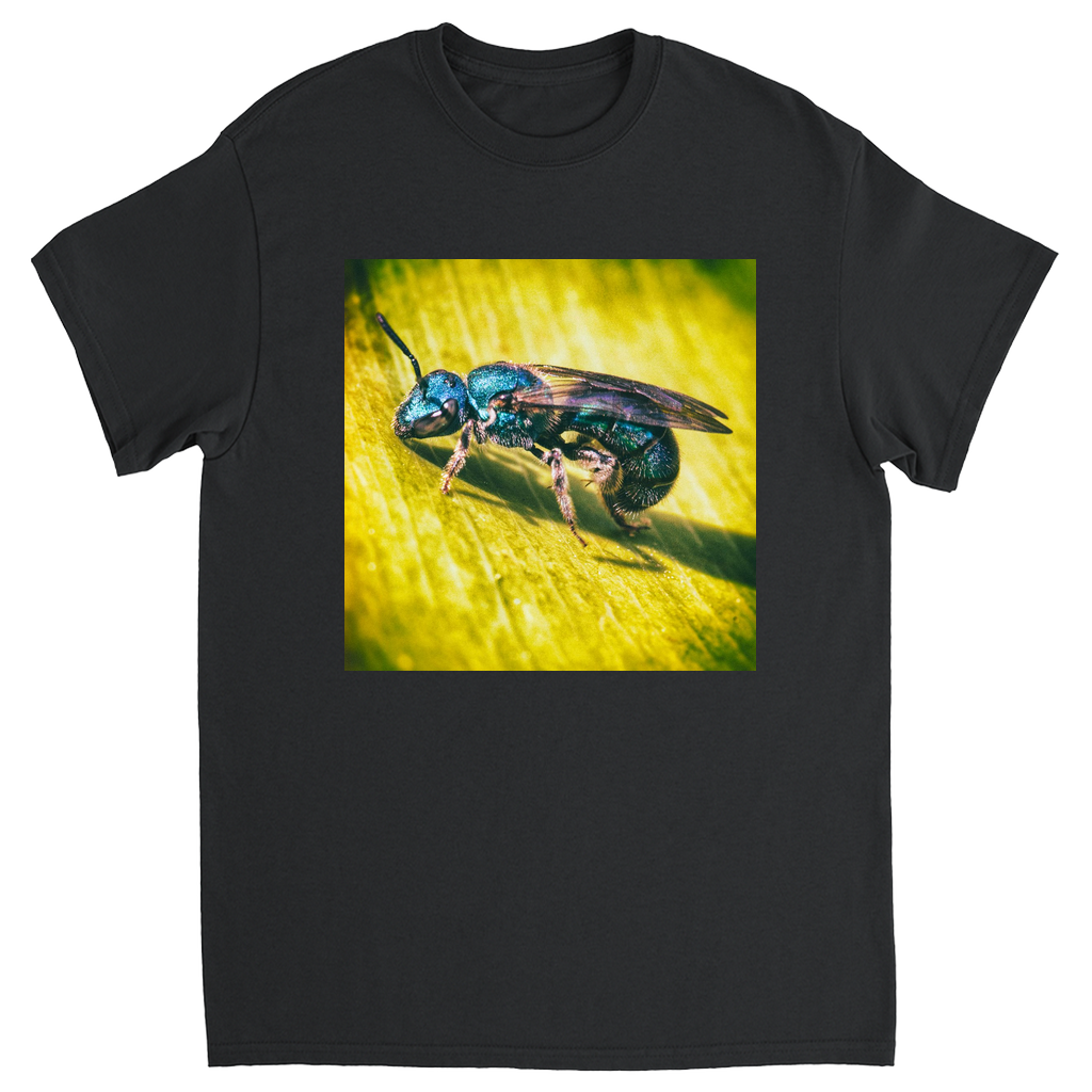 The Green Wonder Bee T-Shirt Black