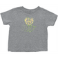 Leaf Bee Toddler T-Shirt Heather Grey Baby & Toddler Tops apparel