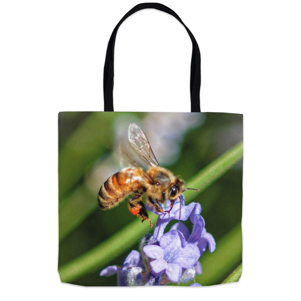 Delicate Job Bee Tote Bag 18x18 inch Shopping Totes bee tote bag gift for bee lover gifts original art tote bag totes zero waste bag