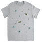 Scratch Drawn Bee Unisex Adult T-Shirt Sport Grey Shirts & Tops apparel Scratch Drawn Bee