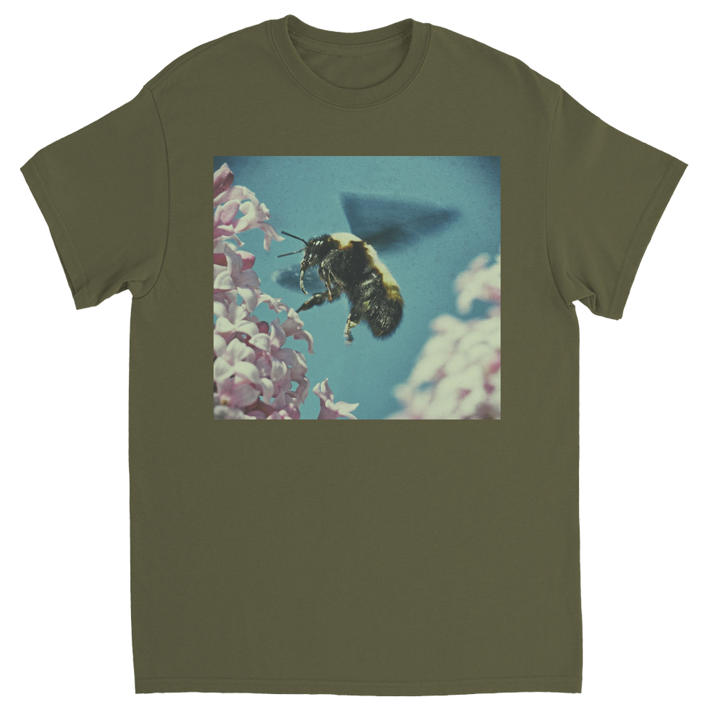 The 60's Bee T-Shirt Military Green
