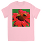 Red Sun Bee T-Shirt Light Pink Shirts & Tops apparel