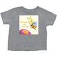 Pastel Sweet as Honey Toddler T-Shirt Heather Grey Baby & Toddler Tops apparel