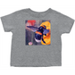 Color Bee 5 Toddler T-Shirt Heather Grey Baby & Toddler Tops apparel Color Bee 5