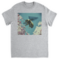 The 60's Bee T-Shirt Sport Grey
