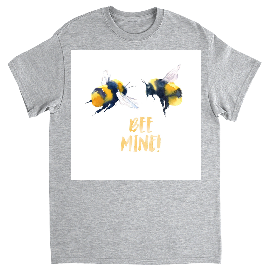 Rustic Bee Mine Unisex Adult T-Shirt Sport Grey Shirts & Tops