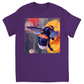 Color Bee 5 Unisex Adult T-Shirt Purple Shirts & Tops apparel Color Bee 5
