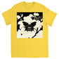 Vintage Japanese Woodcut Bee Unisex Adult T-Shirt Daisy Shirts & Tops apparel Vintage Japanese Woodcut Bee